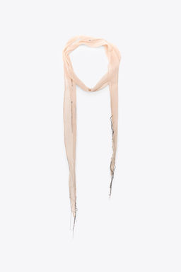 BEADED FRINGE SCARF - Zara фото 2