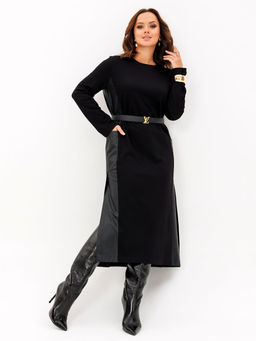Платье Liona Style 961 черный