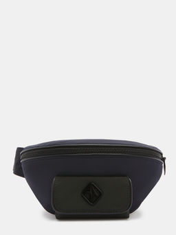 Мужская поясная сумка ARMANI EXCHANGE SAN FRANCISCO Артикул 4212336, темно-синий
