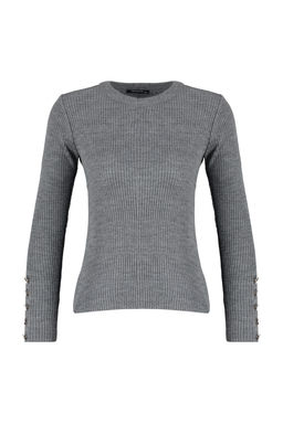 Tas Dugme Detayl? Triko Kazak TWOAW24KZ01207 - Trendyolmilla фото 15