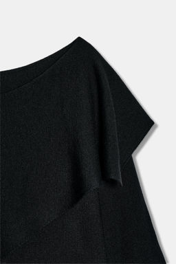 KNIT CAPE JUMPER - Zara фото 9