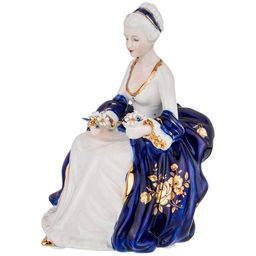 СТАТУЭТКА LEFARD BLAU WEISS ДАМА 13,5*12,5*16,5 СМ  фото 3