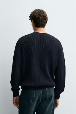 RIBBED TEXTURE SWEATER - Zara фото 3