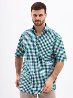 Сорочка мужская короткий рукав GREG 425/101/6140/1p