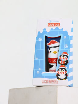Крем для рук новогодний 30 мл, аромат снежный маршмеллоу, URAL LAB  фото 8