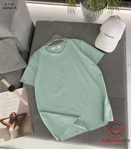 Футболка женская однотонная