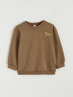 Nak??l? Erkek ?ocuk Kal?n Sweatshirt