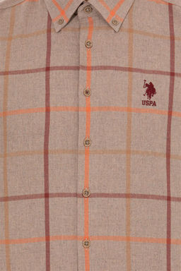 Мужская рубашка с длинным рукавом Stone - U.s. polo assn фото 6