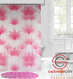 Шторы для ванной и коврик для ванной комнаты с 3D эффектом