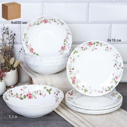 Столовый набор 13 предметов / GRAY-13/7578 (7348) /уп 2/