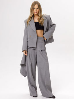 Жакет Pirs 6377 светло-серый