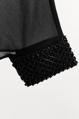 BEADED GEORGETTE TOP - Zara фото 5