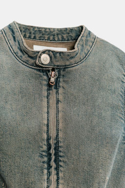VESTIDO DENIM TRF CREMALLERA / Azul - Zara фото 6