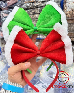 Ободок для волос с бантом