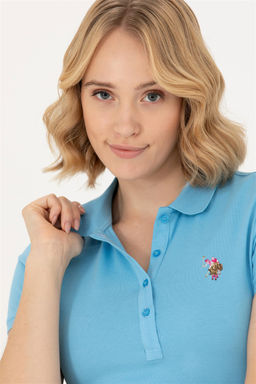 Kad_n Turkuaz Polo Yaka Ti__rt - U.s. polo assn фото 2