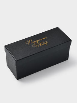 Подарочный набор рюмок-перевёртышей «Настоящему мужчине», на 3 персоны, рюмка 50 мл, стекло, металл