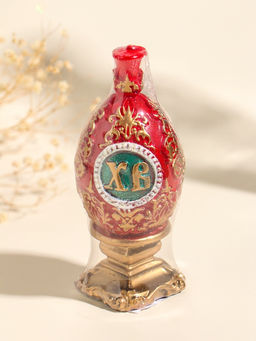 Свеча декоративная Пасхальное яйцо с орнаментом, 5?12 см, 95 г