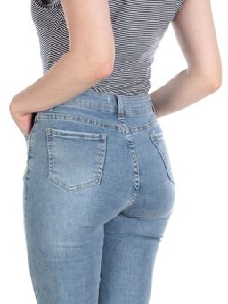 5609 BLUE Джинсы женские AMG JEANS (98% хлопок, 2% лайкра)