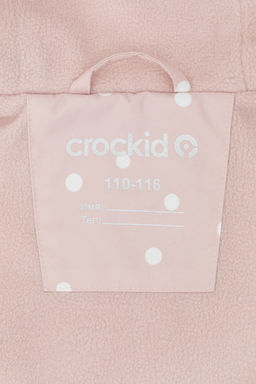 CROCKID, Куртка. Цвет: пыльный персик, горошек  фото 11