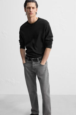 STRAIGHT-FIT REGULAR JEANS - Zara фото 8