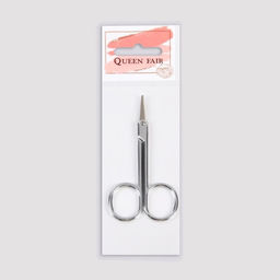 Цена за 3 шт. Ножницы маникюрные QF, для кутикулы, загнутые, узкие, 9 см