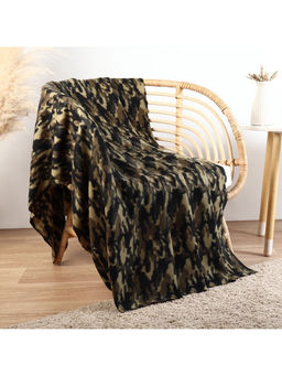 Плед флисовый Экономь и Я. Камуфляж (вид 3), 150?180 см, плотность 160 г/м?