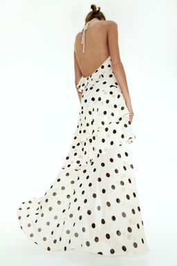 Vestido halter de volantes - H&m фото 3