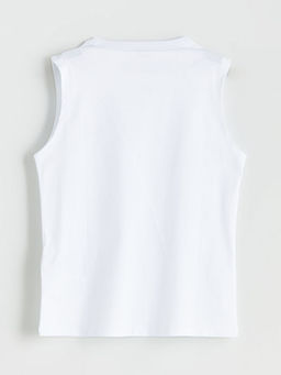 Bisiklet Yaka Erkek ?ocuk Atlet