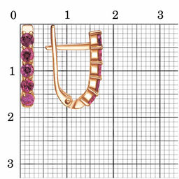 СЕРЬГИ 34815451-0 - Красная пресня фото 2