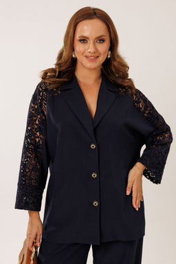 Костюм Kaloris 2233W-Р темно-синий  фото 5