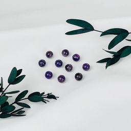 Бусины для украшений из Аметиста (10 шт)
