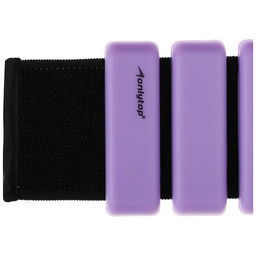 Утяжелители ONLYTOP, 2 шт. × 0.5 кг, цвет фиолетовый