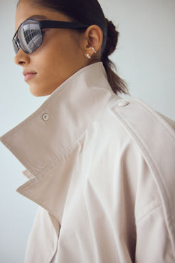 Cazadora oversize con cintur?n - H&m фото 4