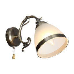 Бра «Мадлен», 1×60 Вт E27, античная бронза, 28×14×21 см