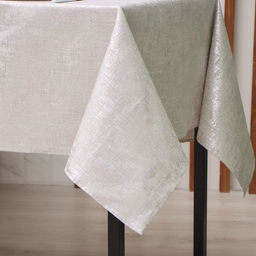 Скатерть «Этель», серебро, 100×140±5 см, 100% п/э, 180 г/м²
