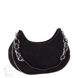 Сумка женская кожаная 1470AA black Polina&Eiterou/30  в Новосибирске