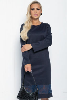Платье Радна (темно-синее) П11119