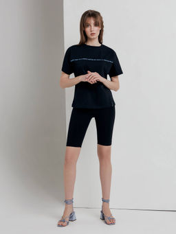 CONTE Велосипедки с тату-рисунками TRACK STYLE black future black future