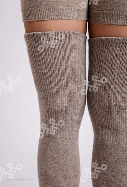 +Чулки из 100% монгольской шерсти (арт. 01129)