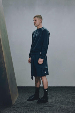 RELAXED FIT CARGO BERMUDA SHORTS X SR_A - Zara фото 11