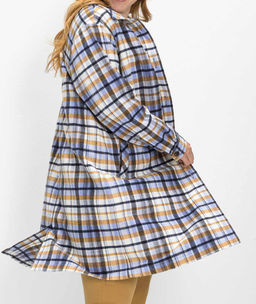 Фланелевое пальто, цветное - Sheego фото 3