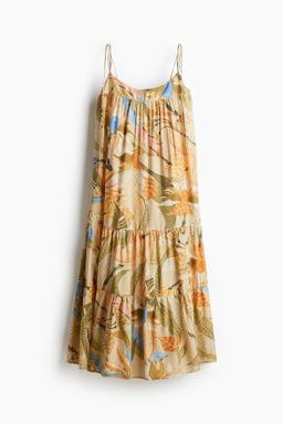 Maxivestido con tirantes de lazo - H&m фото 3