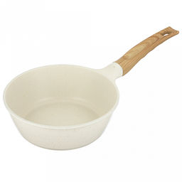 Сковорода с антипригарным покрытием "Leggero" д20см, h7см, s1,5мм, дно s3,3мм, литой алюминий, глубокая, бакелитовая ручка с покрытием "soft-touch", "Regent" (Китай) Подходит для всех видов плит, включая индукционную.