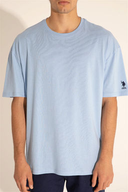 Мужская голубая футболка - U.s. polo assn фото 14