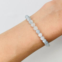 Браслет из Целестина 18 см +