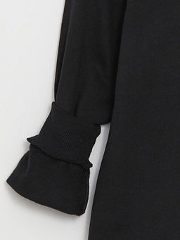 Bisiklet Yaka Basic Uzun Kollu Erkek ?ocuk Sweatshirt - Waikiki фото 3