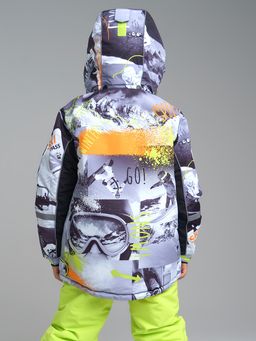 Зимняя куртка из мембранной ткани для мальчика 32211410