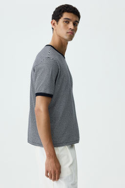 Camiseta en mezcla de lino Relaxed Fit - H&m фото 5