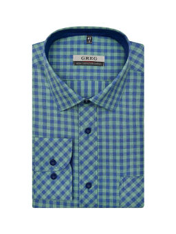 Сорочка мужская длинный рукав GREG 425/211/6071/P/1