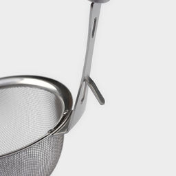 Сито-дуршлаг Magistro Arti, d=14 см, с фиксатором, нержавеющая сталь, серебристое